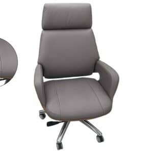 כסא מנהלים יוקרתי Z-1656A - צבע אפור #006